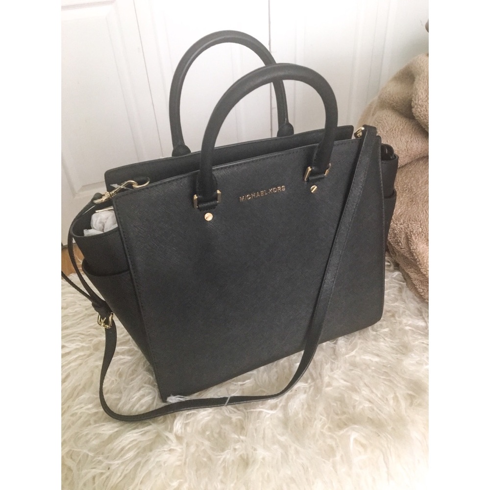 Michael Kors Large Selma Saffiano Satchel